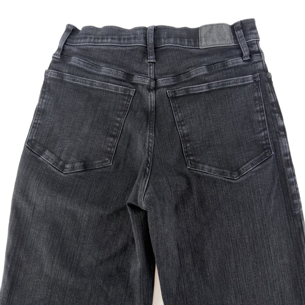 Madewell The Perfect Vintage Wide-Leg Jeans size 30 Black Rinse - Picture 13 of 16